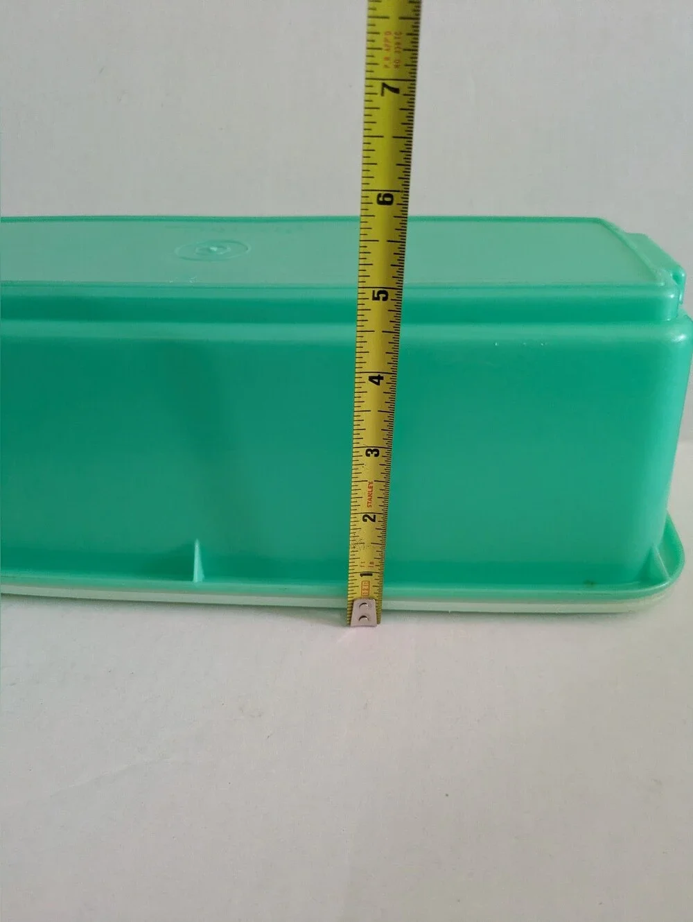 Vintage Tupperware Green Celery Bread Keeper